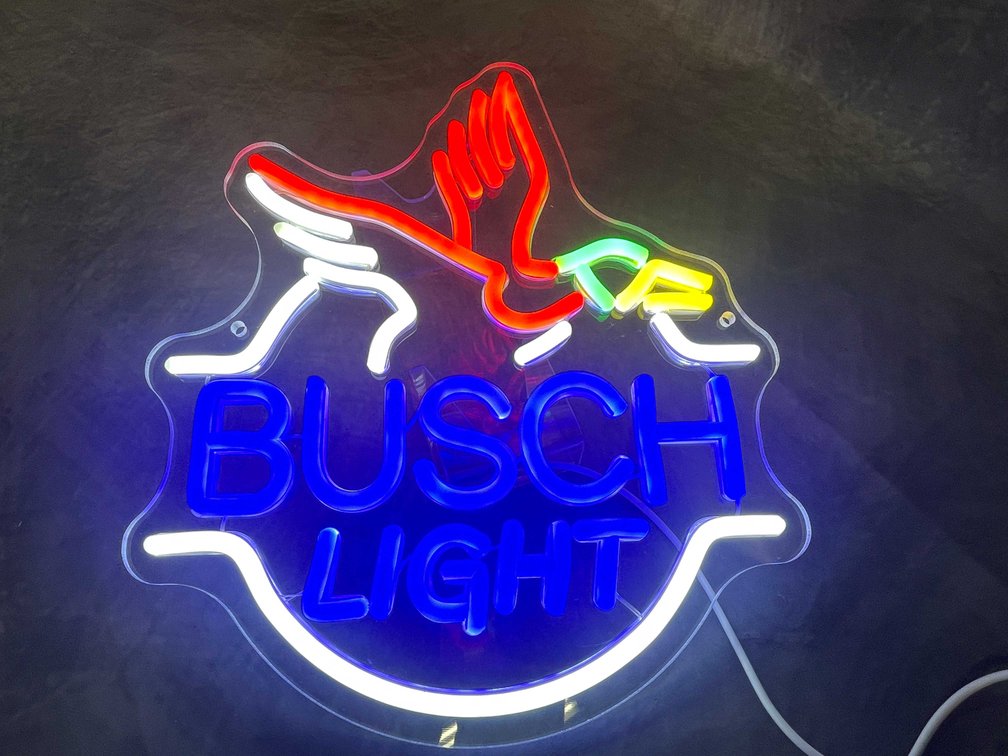 Busch Light Mallard Duck LED Neon Sign (T6)