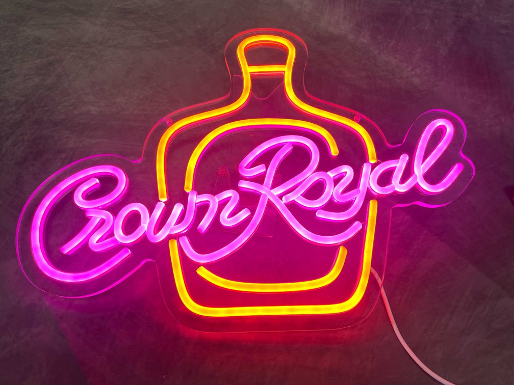 Crown Royal LED Sign (T6)