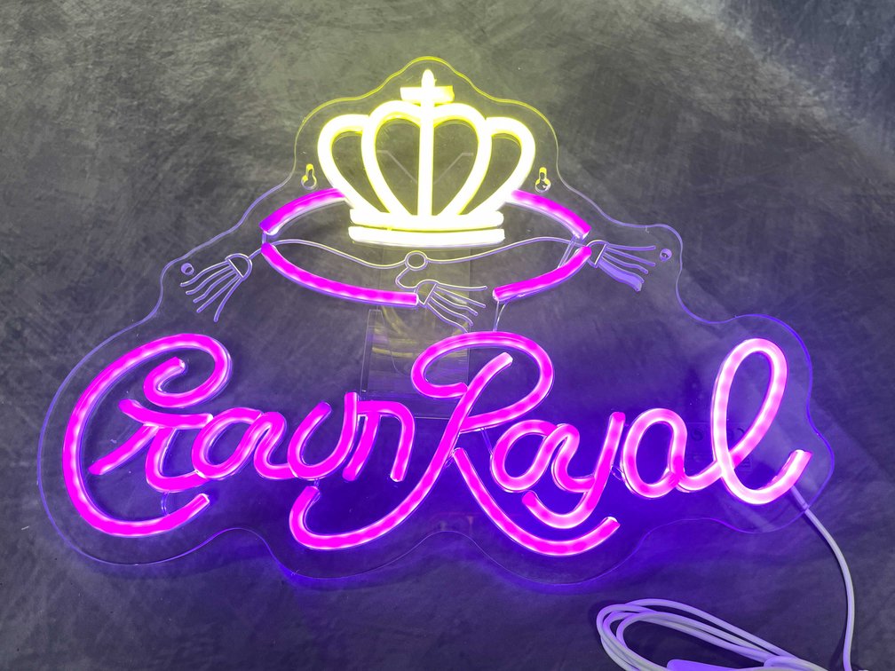 Crown Royal LED Sign (T6)
