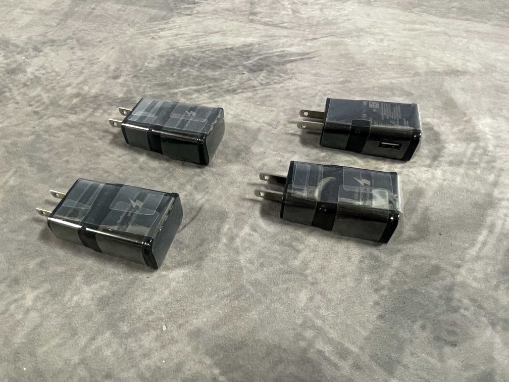 (4) USB Wall Charger Block Cubes (T6)
