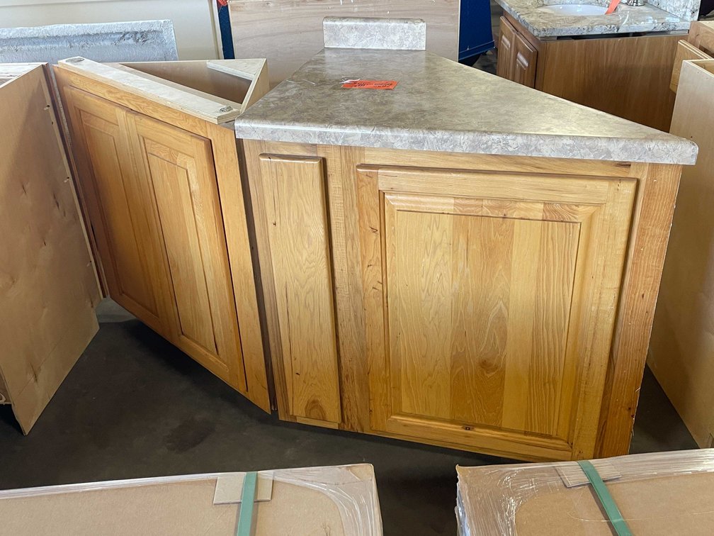 (2) Corner Cabinets (B)