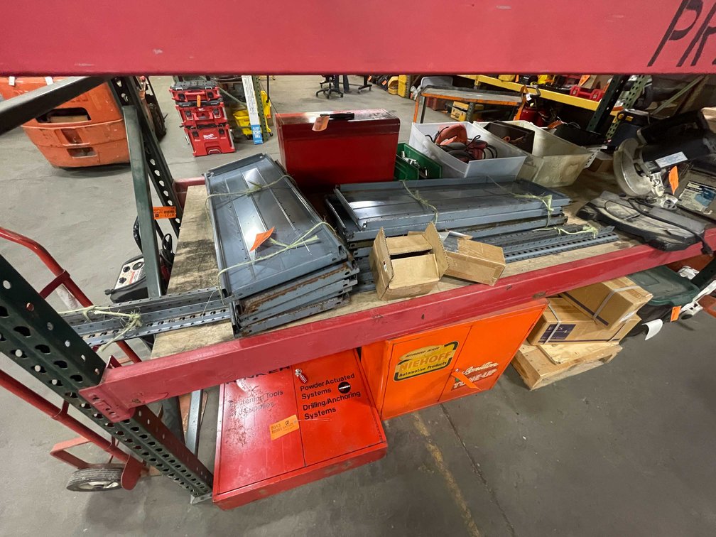 (2) Metal Shelving Units (PR20)