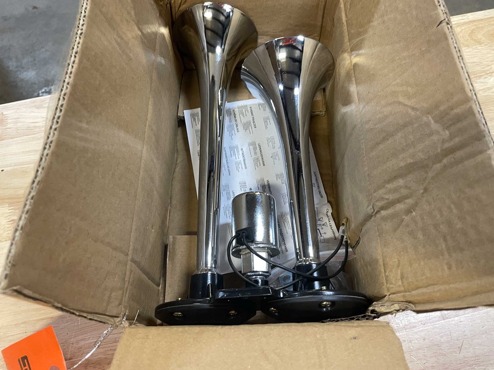 12vdc Chrome Air Horn (PR13)