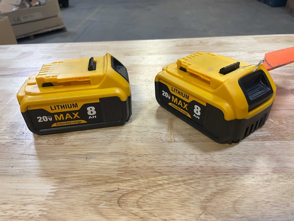 (2) DeWalt 20 Volt Compatible Batteries (PR13)