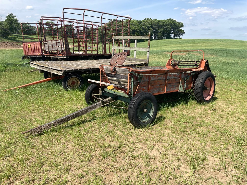 Vintage Manure Spreader (Colfax WI)