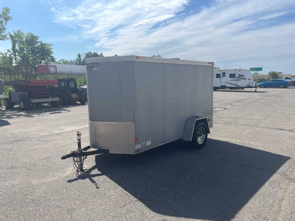Haulmark 5'x10' Enclosed Single Axle Trailer (Front)