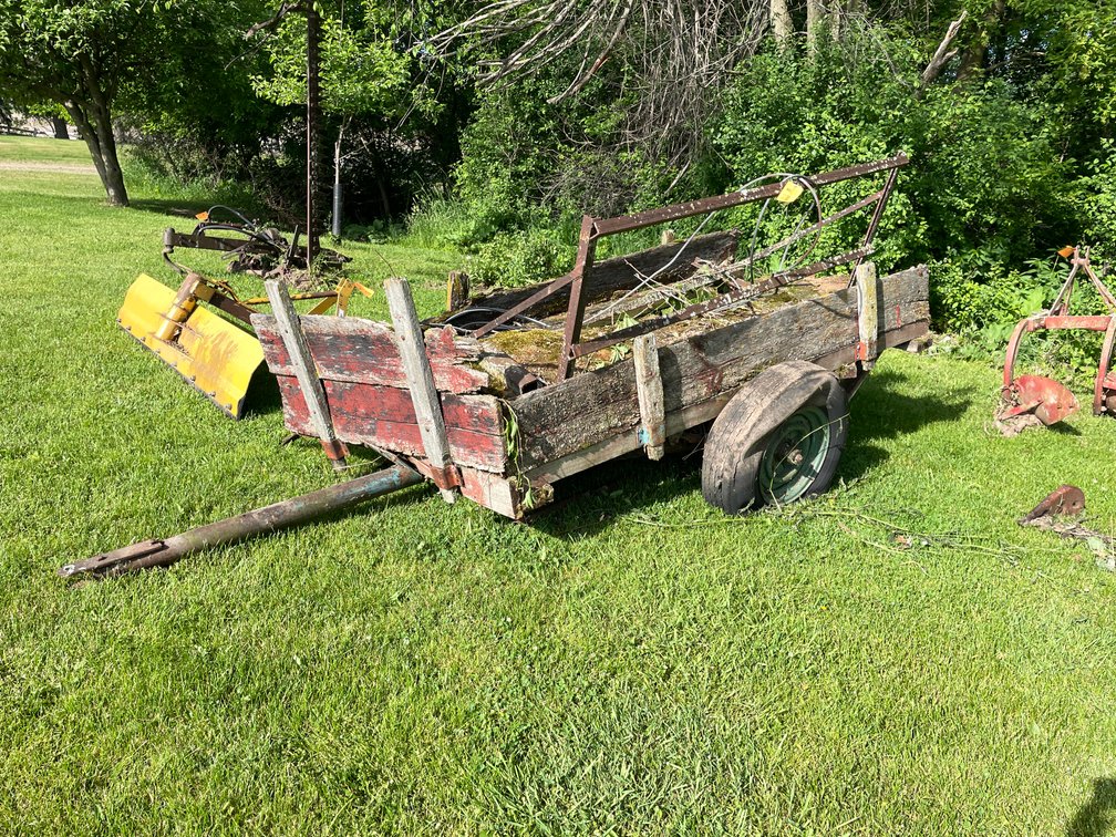Pin Style Utility Trailer (No Title)