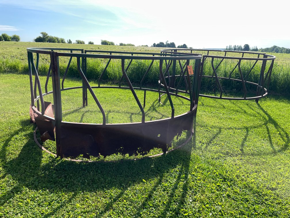 (2) Round Bale Feeders