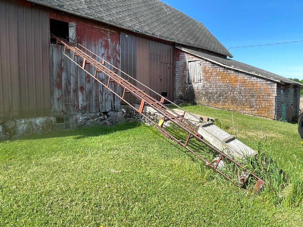 (2) Hay Elevators