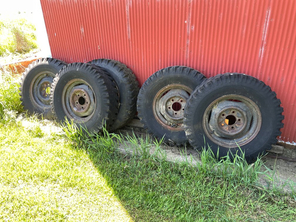 (5) Used Implement Tires