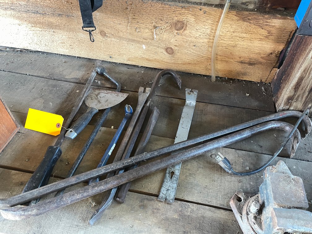 Pry Bars and Other Shop Tools