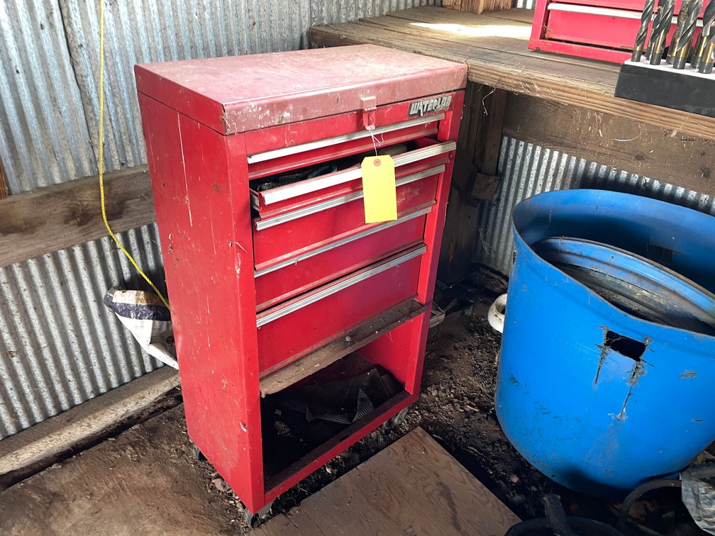 Waterloo Rolling Toolbox and Contents