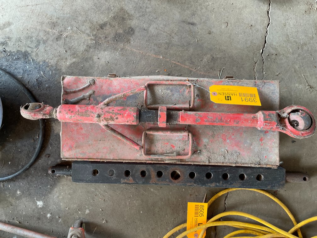 3-Point 3rd Link, Draw Bar and Tractor Toolbox