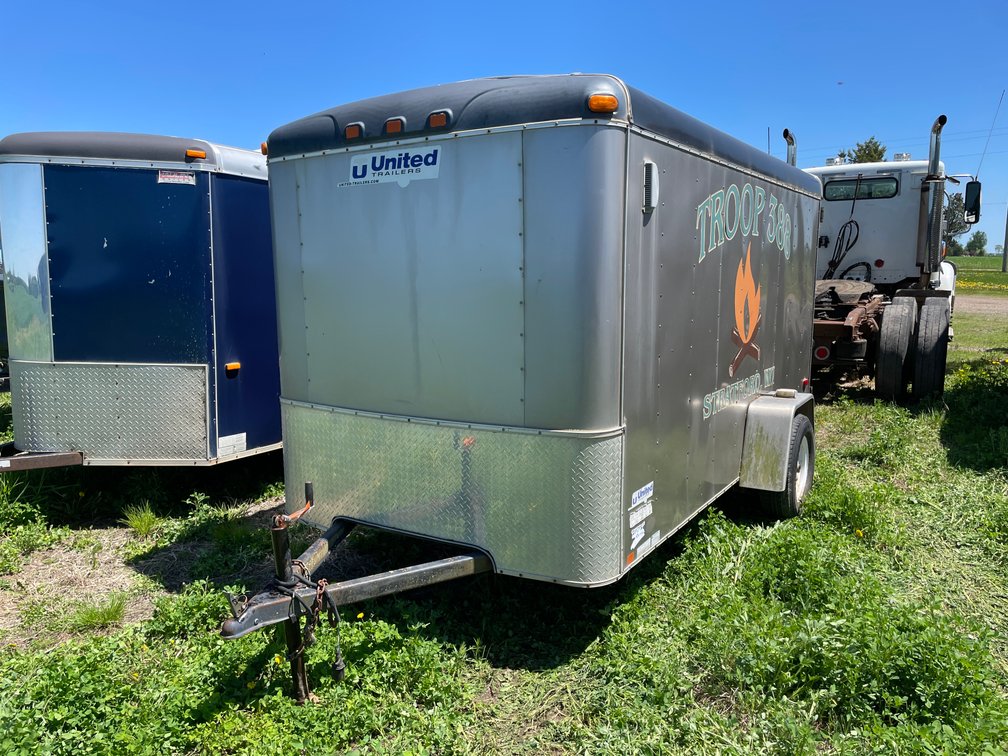 2007 United Expressline Enclosed Trailer (No Title) (Deerbrook, WI)