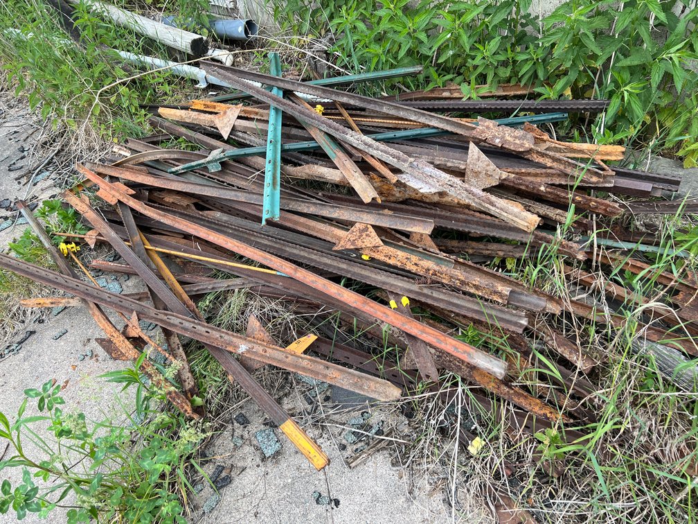 Lot of Fence Posts