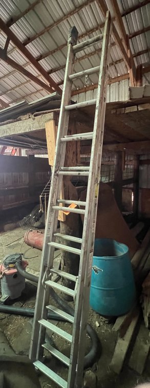 (2) 12' Sections of Aluminum Ladder