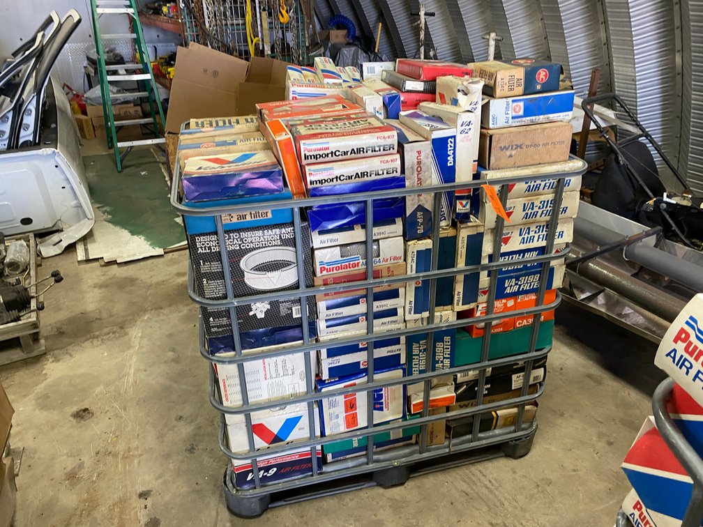 Crate of Air Filters (Antigo, WI)