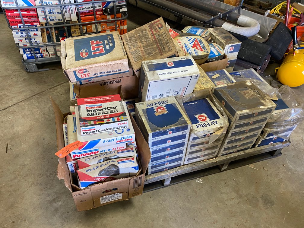 Crate of Air Filters (Antigo, WI)