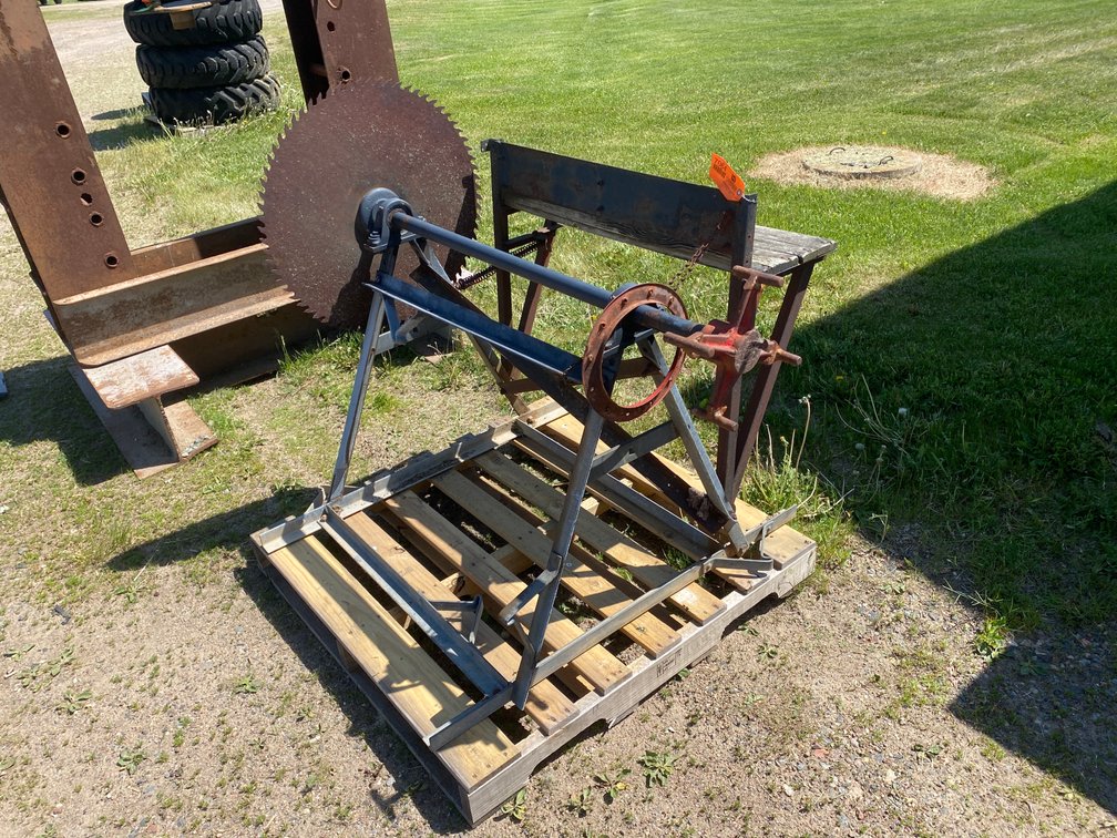 Belt driven Buzz Cut Saw (Deerbrook, WI)