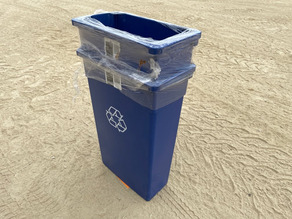 (2) New Tough Guy Recycling Bins