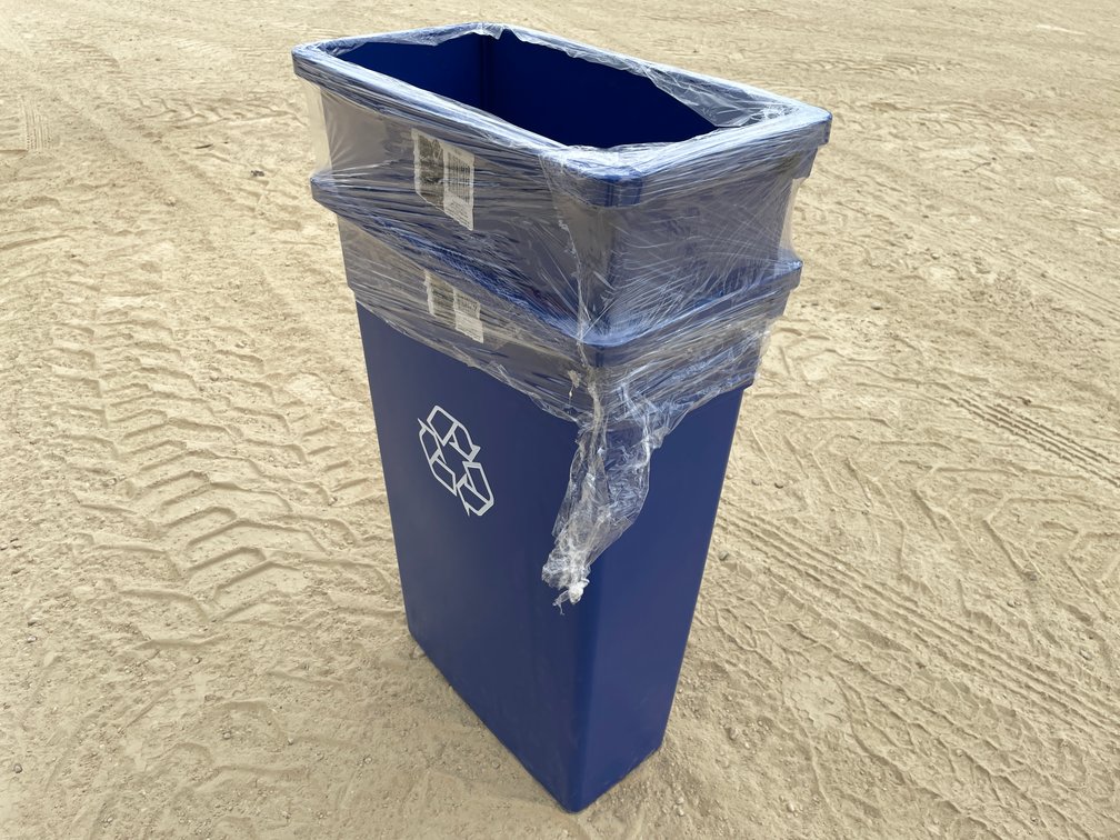 (2) New Tough Guy Recycling Bins