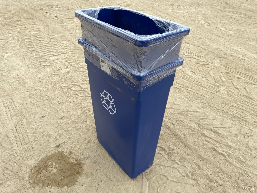 (2) New Tough Guy Recycling Bins