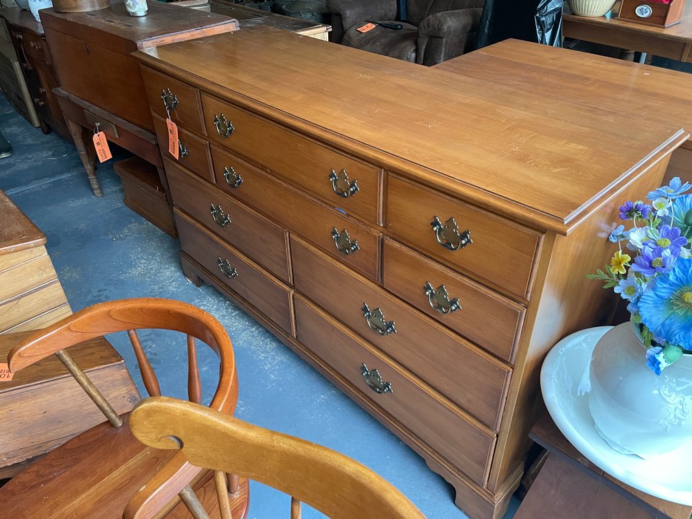 Vintage Wood Dresser