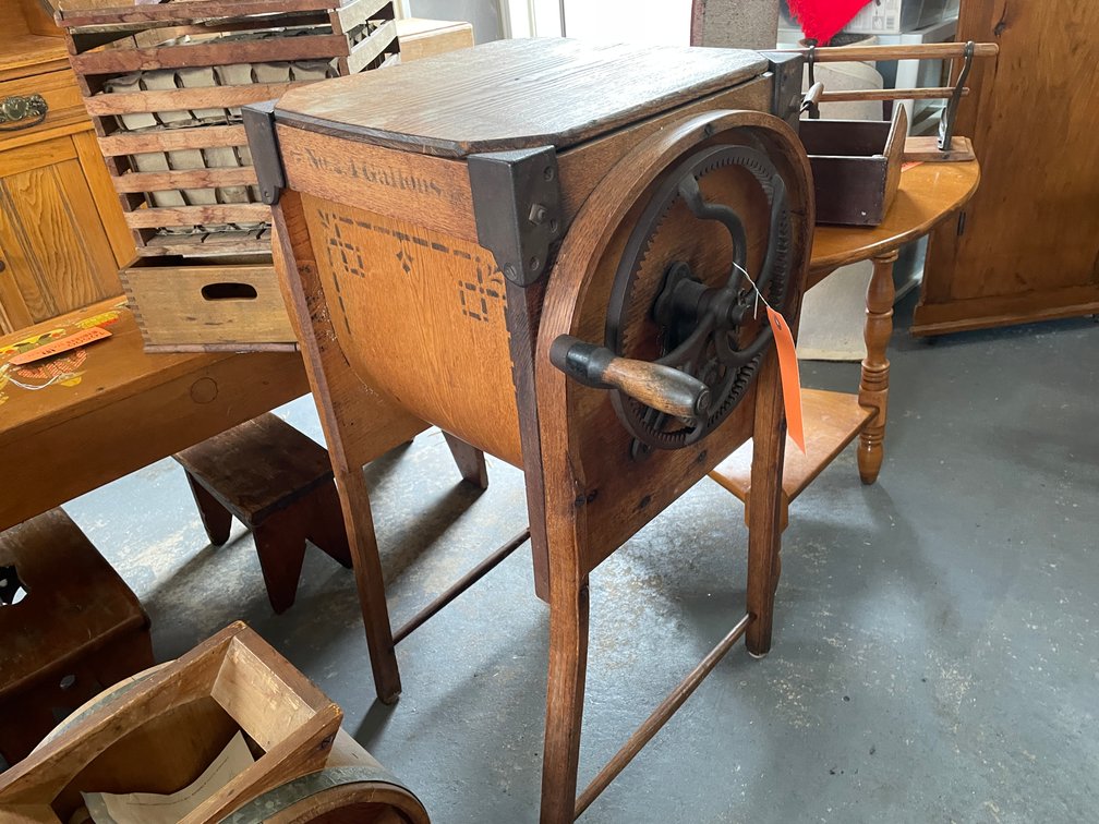 Vintage Style Butter Churn