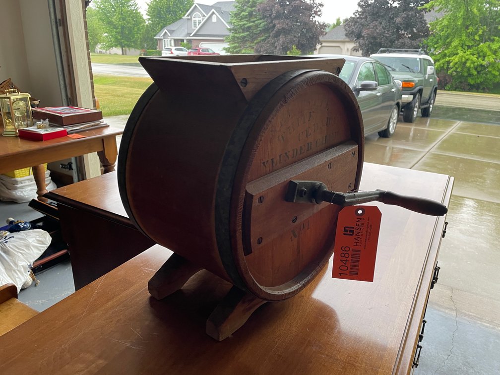 Vintage Style Butter Churn