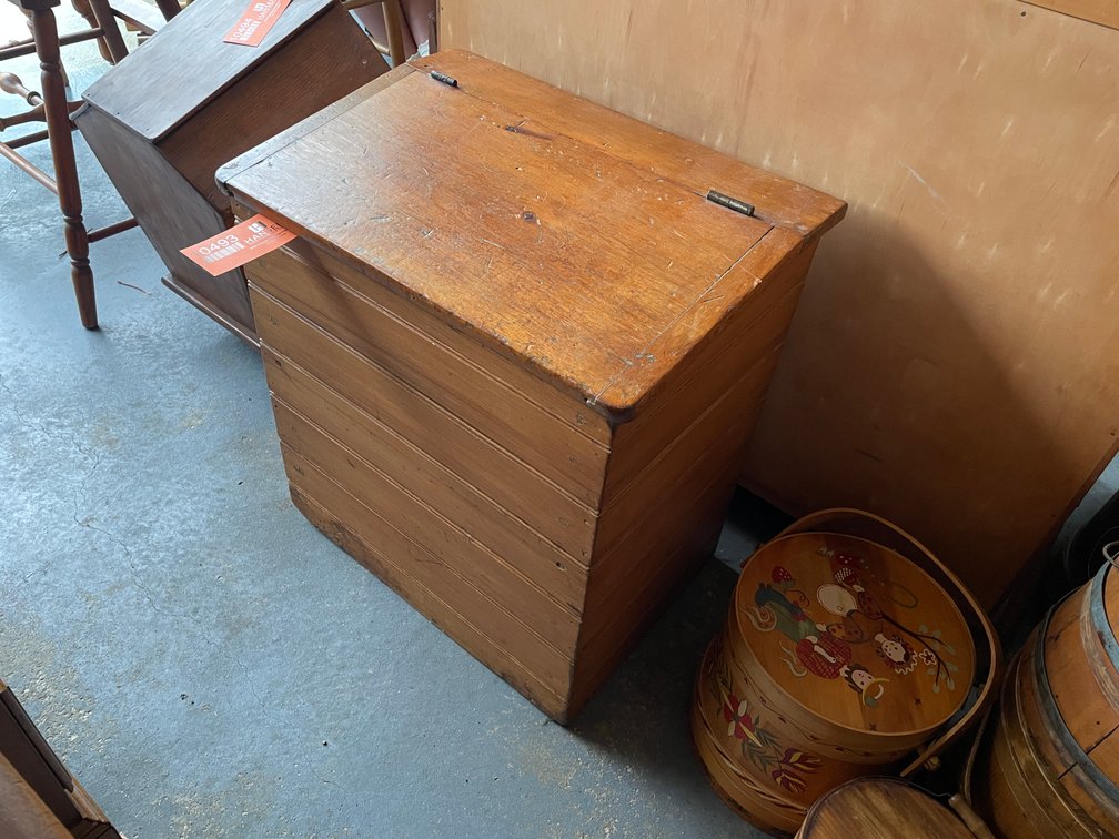 Vintage Wooden Trunk