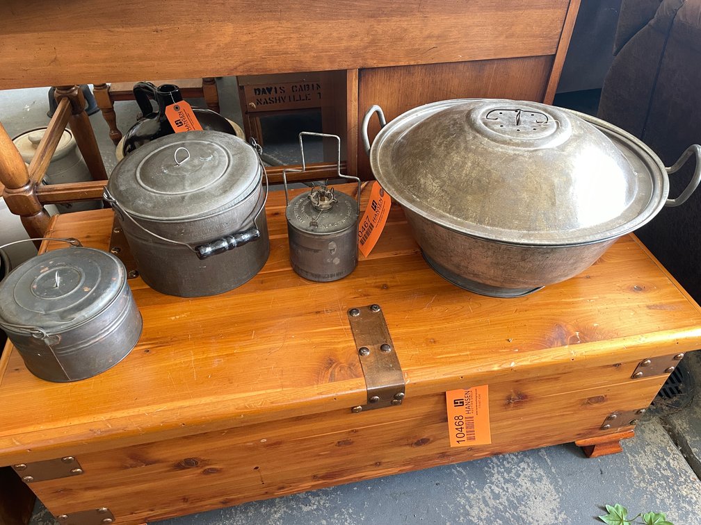 Vintage Dough Riser Bowl with Cover