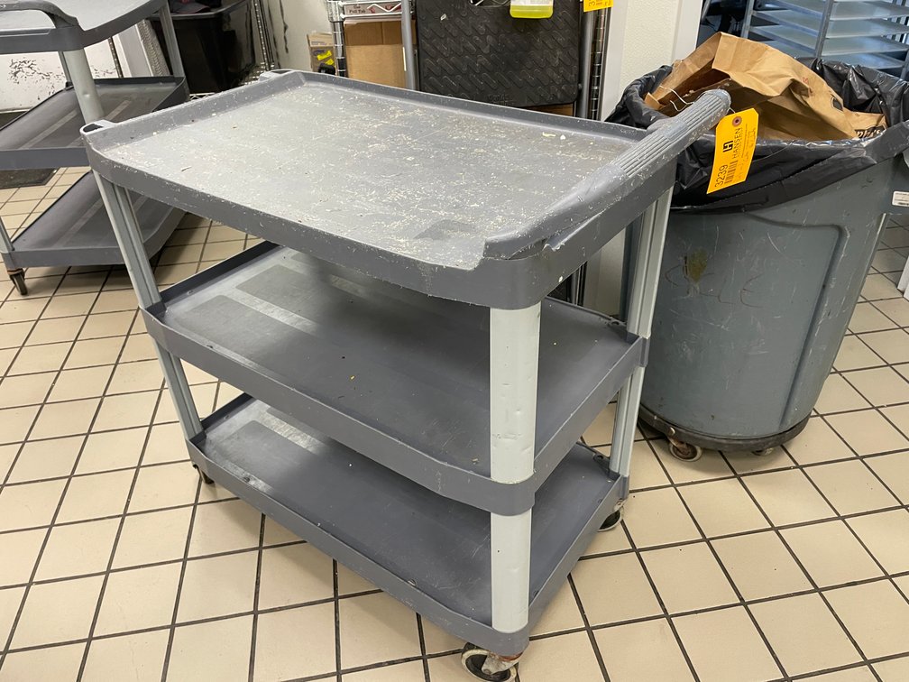 4 Wheel Poly Dolly Cart