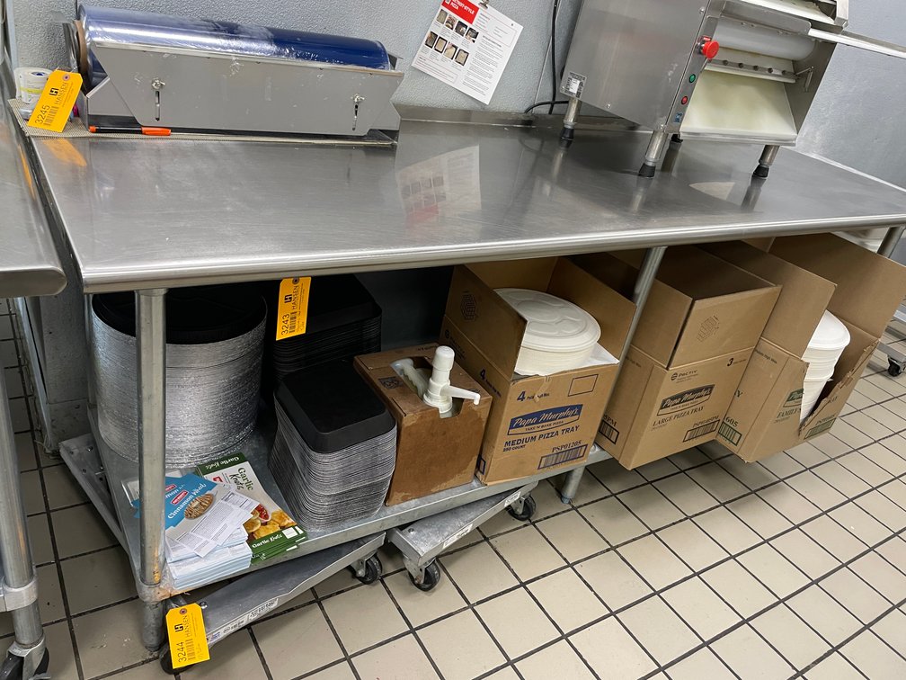 Stainless Steel Work Table