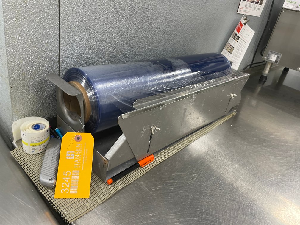 Stainless Steel Plastic Wrapping Station