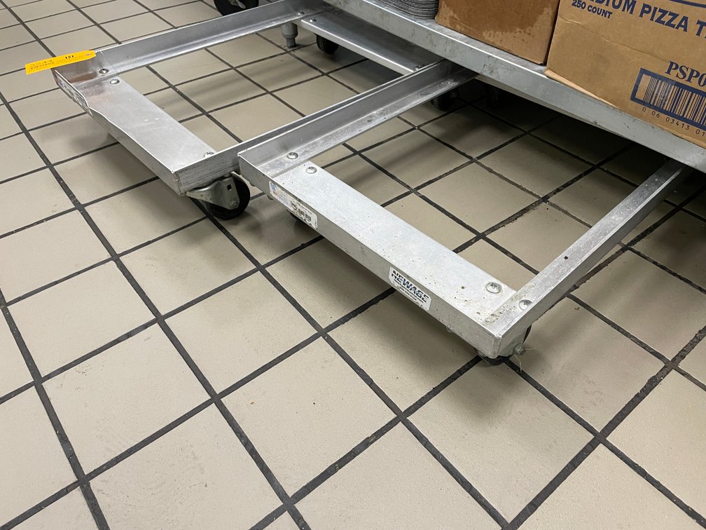 (3) Wheel Aluminum Dolly cart