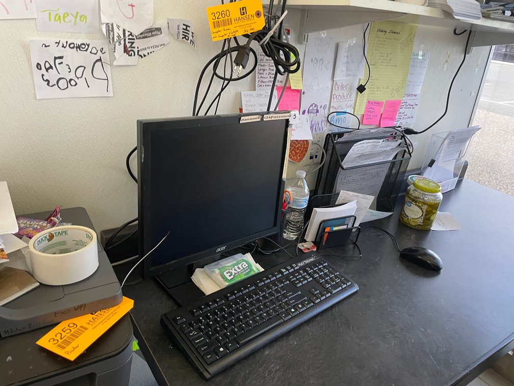 Computer Screen and Computer