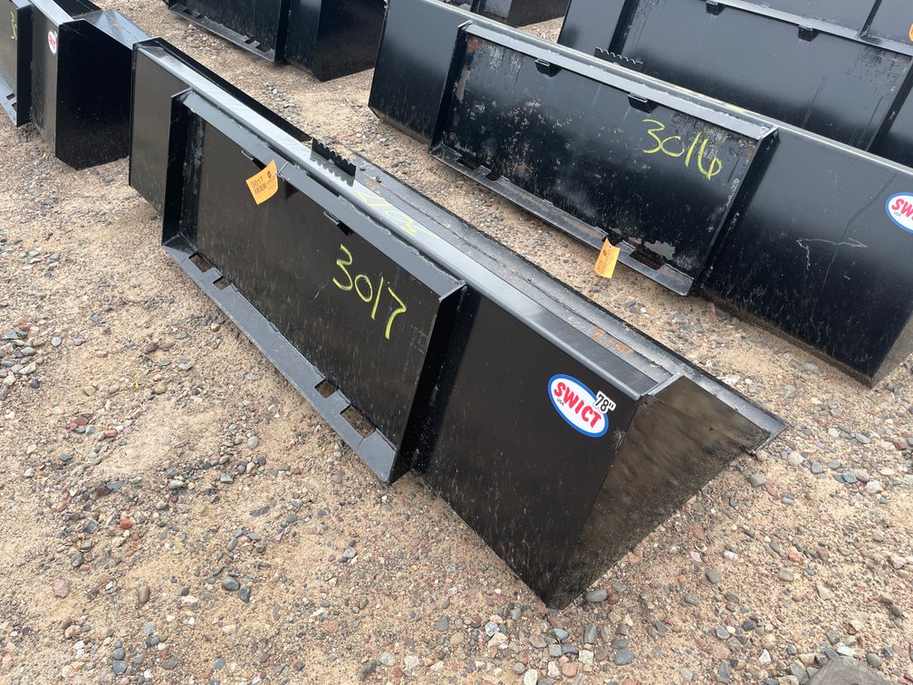 Unused 78" Bucket Attachment