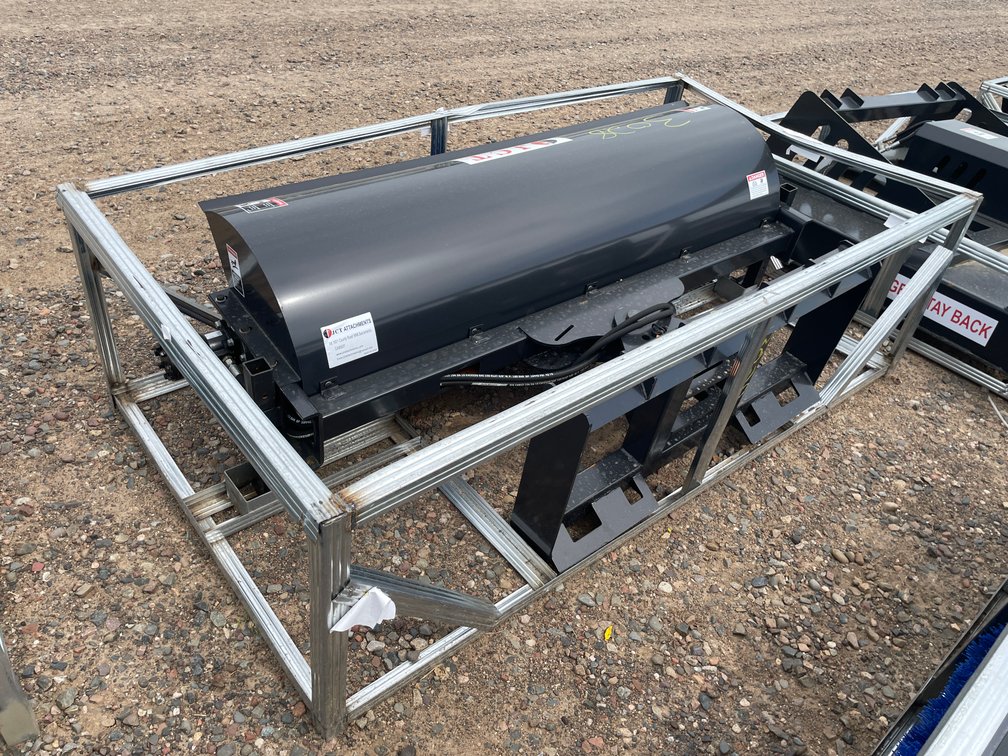 Unused 2026 JCT Skid Steer Angle Broom Attachment