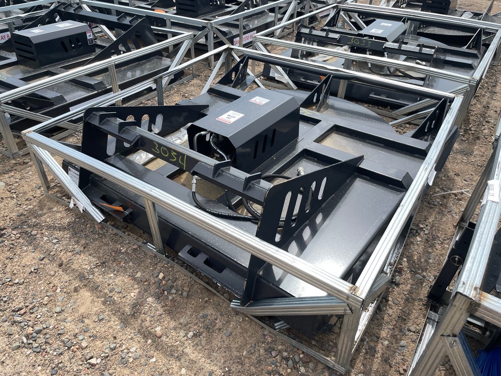 Unused 2026 JCT Heavy Duty Skid Steer Brush Cutter Attachment