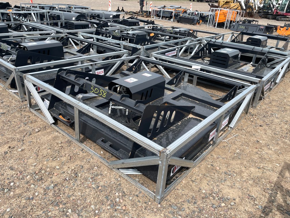 Unused 2026 JCT Heavy Duty Skid Steer Brush Cutter Attachment