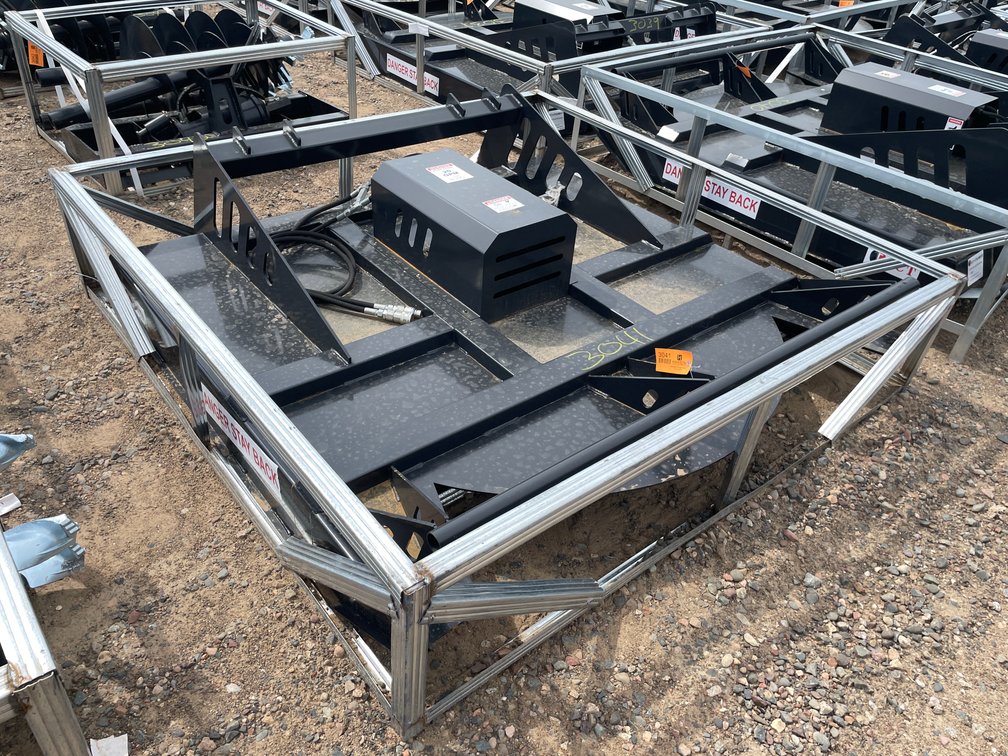 Unused 2026 JCT Heavy Duty Skid Steer Brush Cutter Attachment