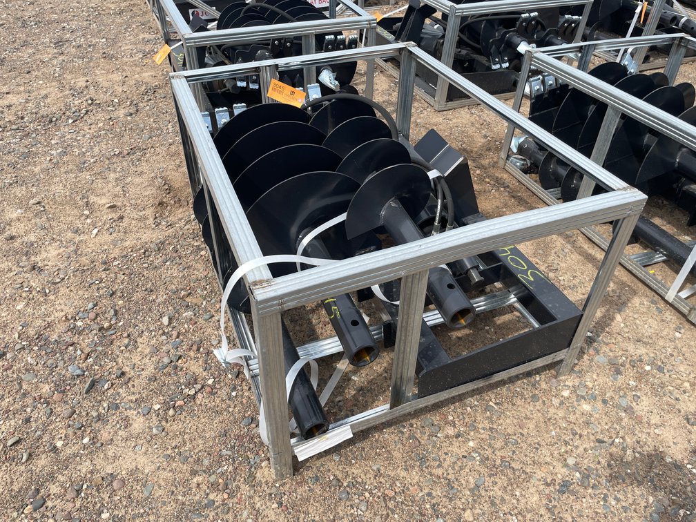 Unused 2026 Skid Steer Hydraulic Auger Bit and Drive