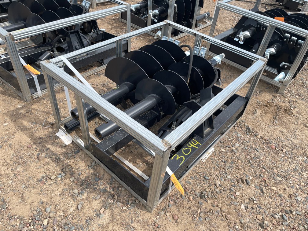 Unused 2026 Skid Steer Hydraulic Auger Bit and Drive