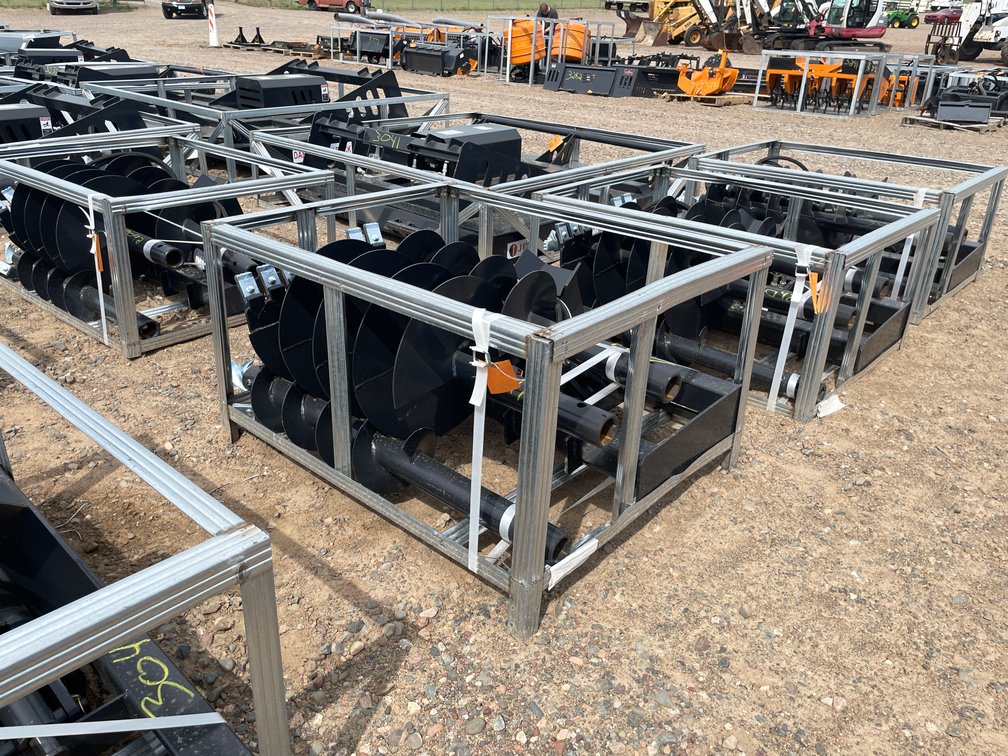 Unused 2026 Skid Steer Hydraulic Auger Bit and Drive
