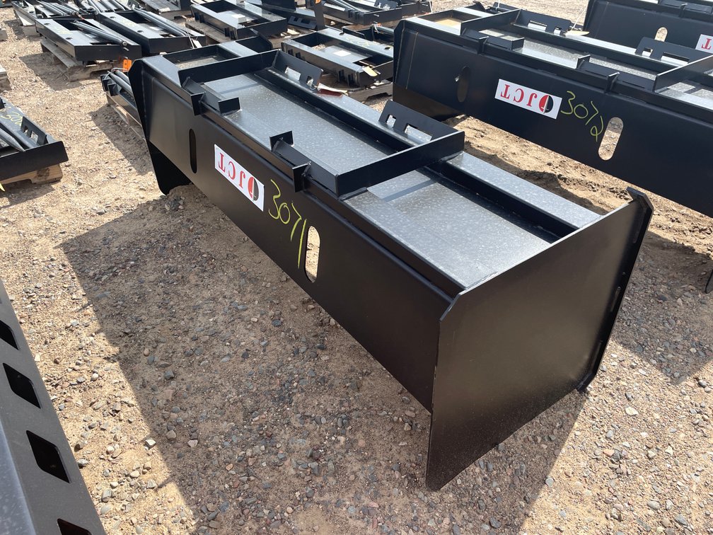 Unused 2026 JCT Skid Steer Pusher Box
