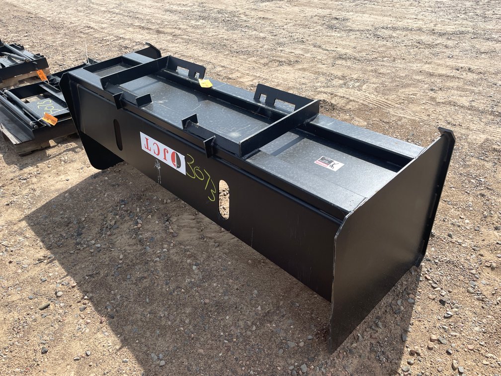 Unused 2026 JCT Skid Steer Pusher Box