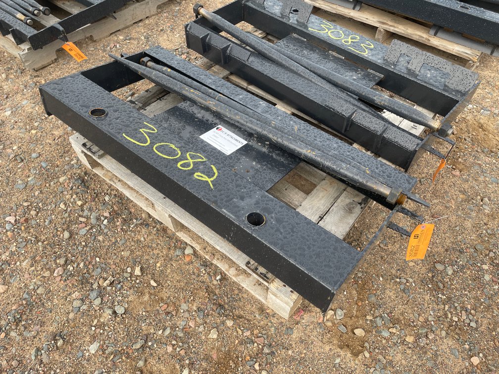 Unused 2026 JCT Skid Steer Bale Spear