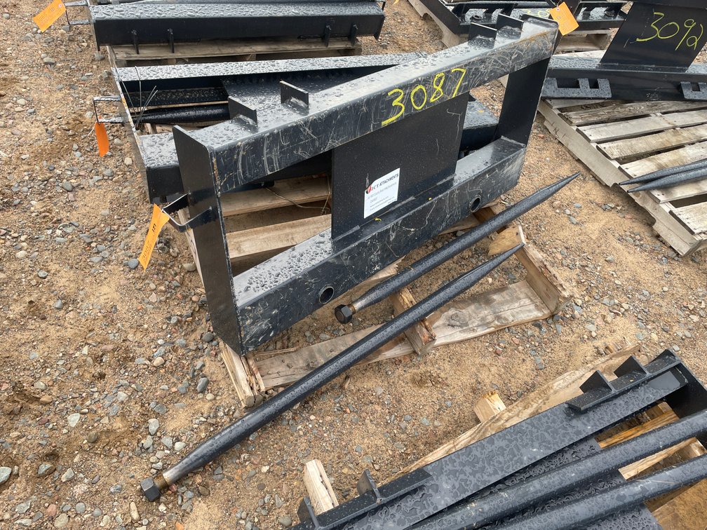 Unused 2026 JCT Skid Steer Bale Spear