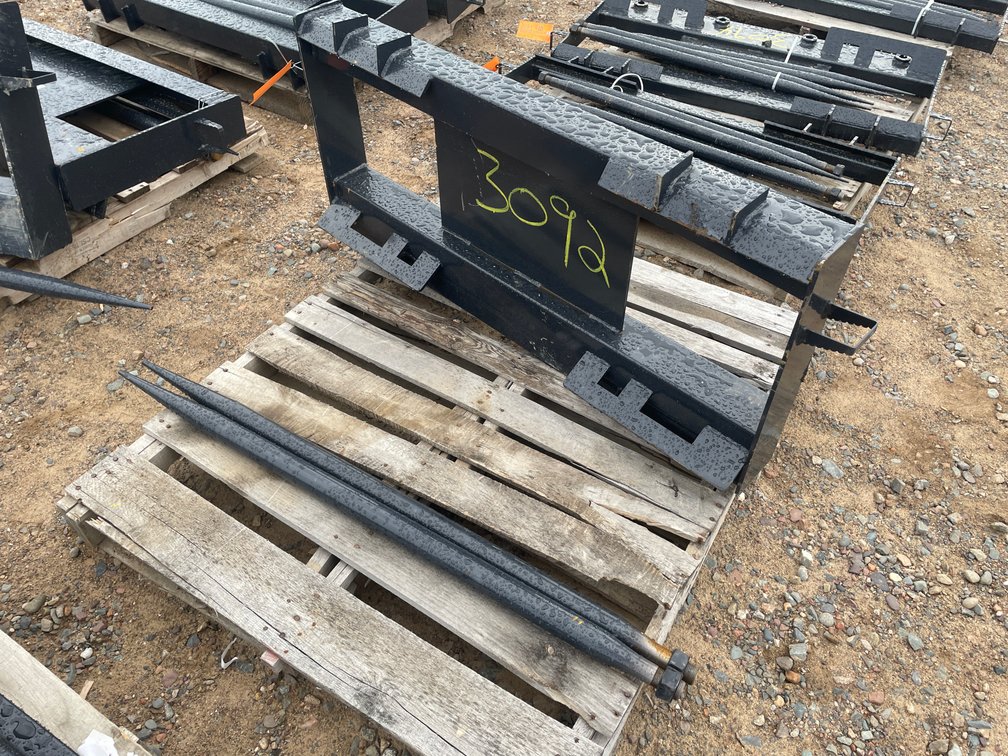 Unused 2026 JCT Skid Steer Bale Spear