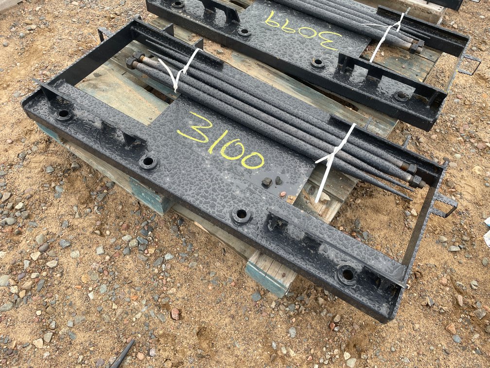 Unused 2026 JCT Skid Steer Quadruple Tine Bale Spear